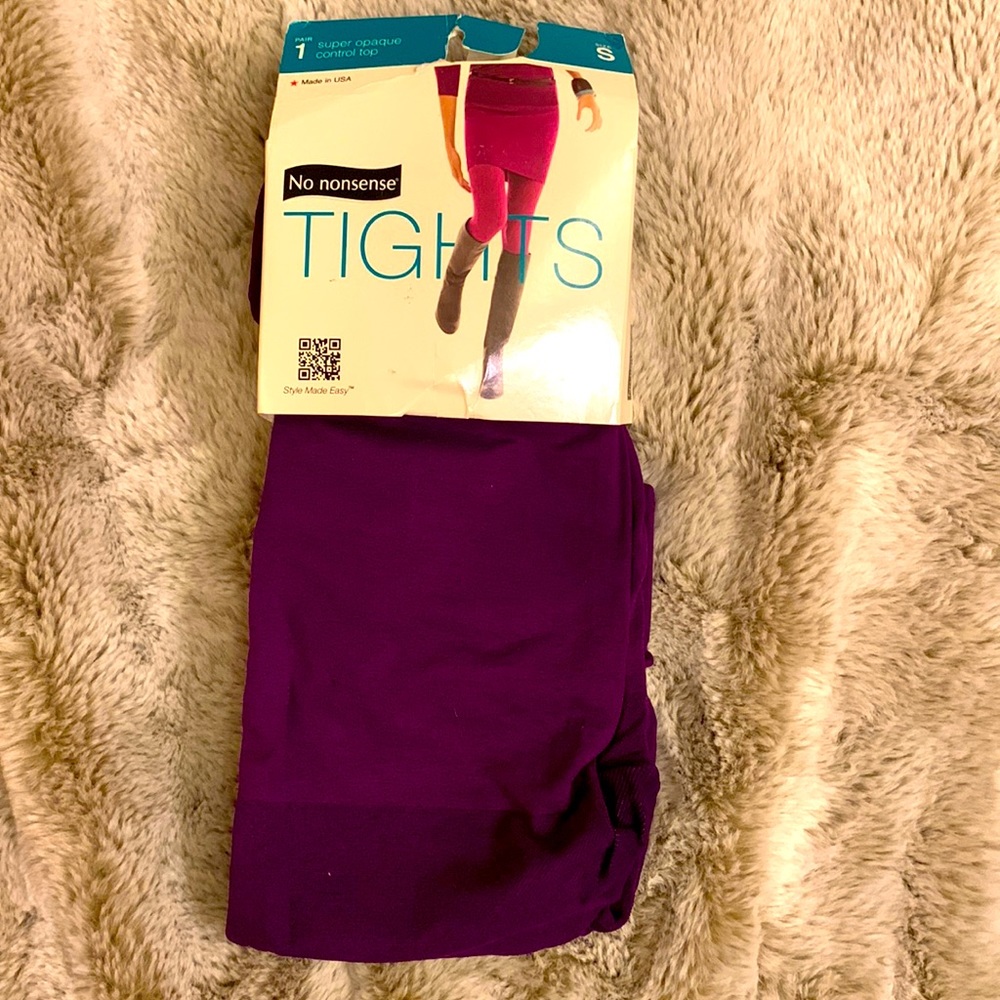 Brand new- No Nonsense Tights- size small